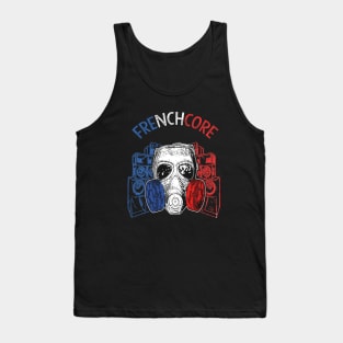 Frenchcore Soundsystem Gas Mask Tank Top